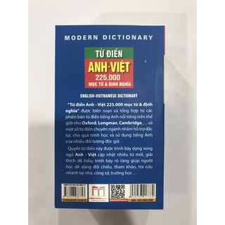 Từ Điển Anh - Việt (225.000 Từ)