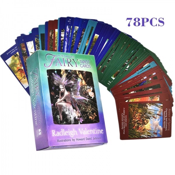 Bộ bài bói Fairy Tarot Cards cao cấp (kèm hướng dẫn Quét QR)