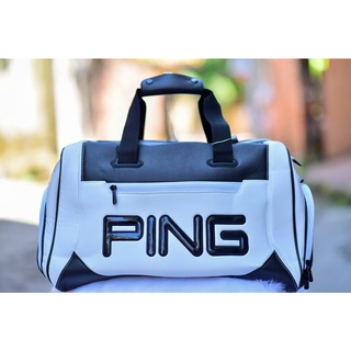 Túi đựng quần áo và giày golf thương hiệu PING - Chất liệu da cao cấp
