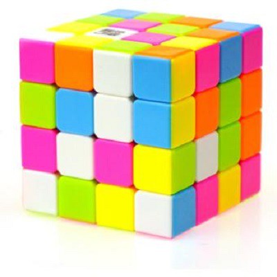 ĐỒ CHƠI RUBIK 4X4 KHÔNG VIỀN CỰC TRƠN LOẠI CAO CẤP TRONG HỘP CÓ HƯỚNG DẪN, RUBIX 4X4 CAO CẤP