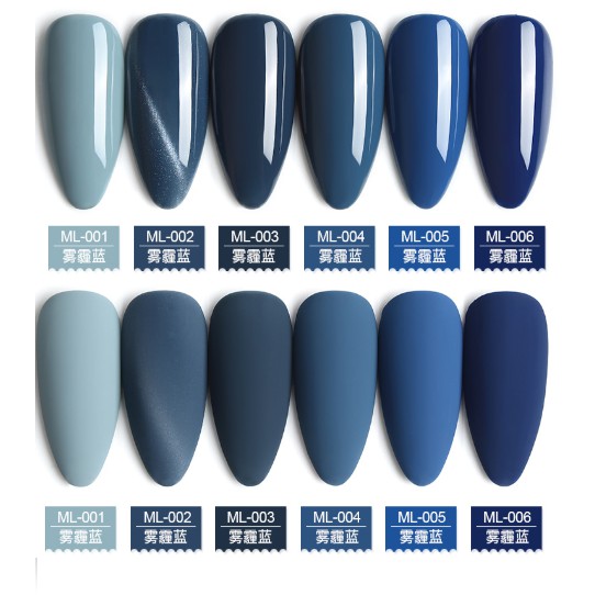 Sơn gel AS - màu xanh biển mã ML