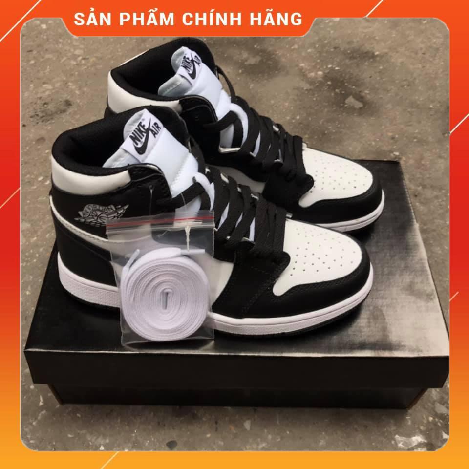 Giày sneaker JORDAN 1 ĐEN TRẮNG CAO CỔ , Giày 𝐉𝐨𝐝𝐚𝐧 JD1 panda đen trắng , mới nhất , hót nhất , bản cao cấp