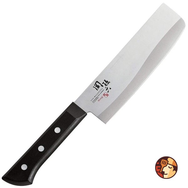 Dao Nhật KAI - Seki Magoroku Moegi - Nakiri 16.5cm, Santoku 16.5cm