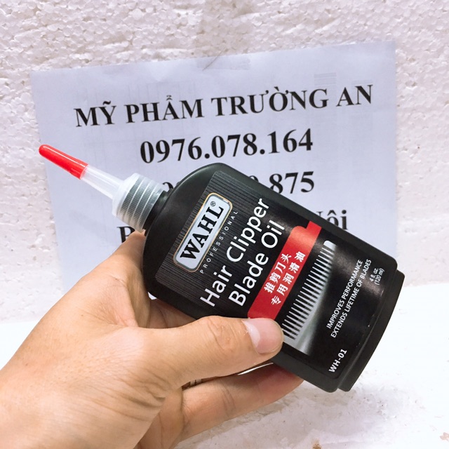 Combo Tông Đơ Cắt Tóc Cao Cấp Wahl 2226 và Dầu Tra Tông Đơ Wahl 120ml