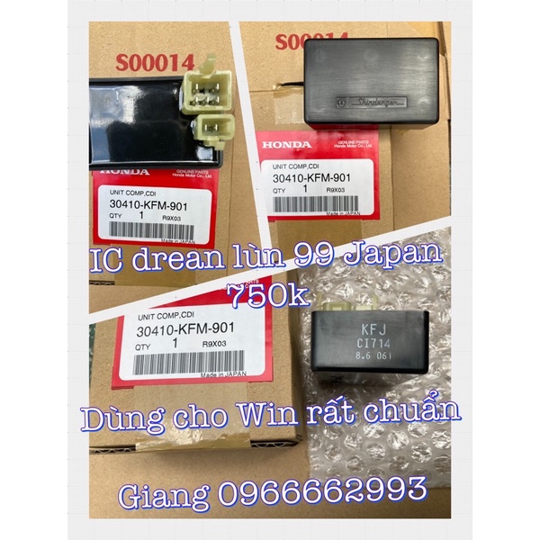 IC dream lùn 99 exces chính hãng Honda Thái Lan