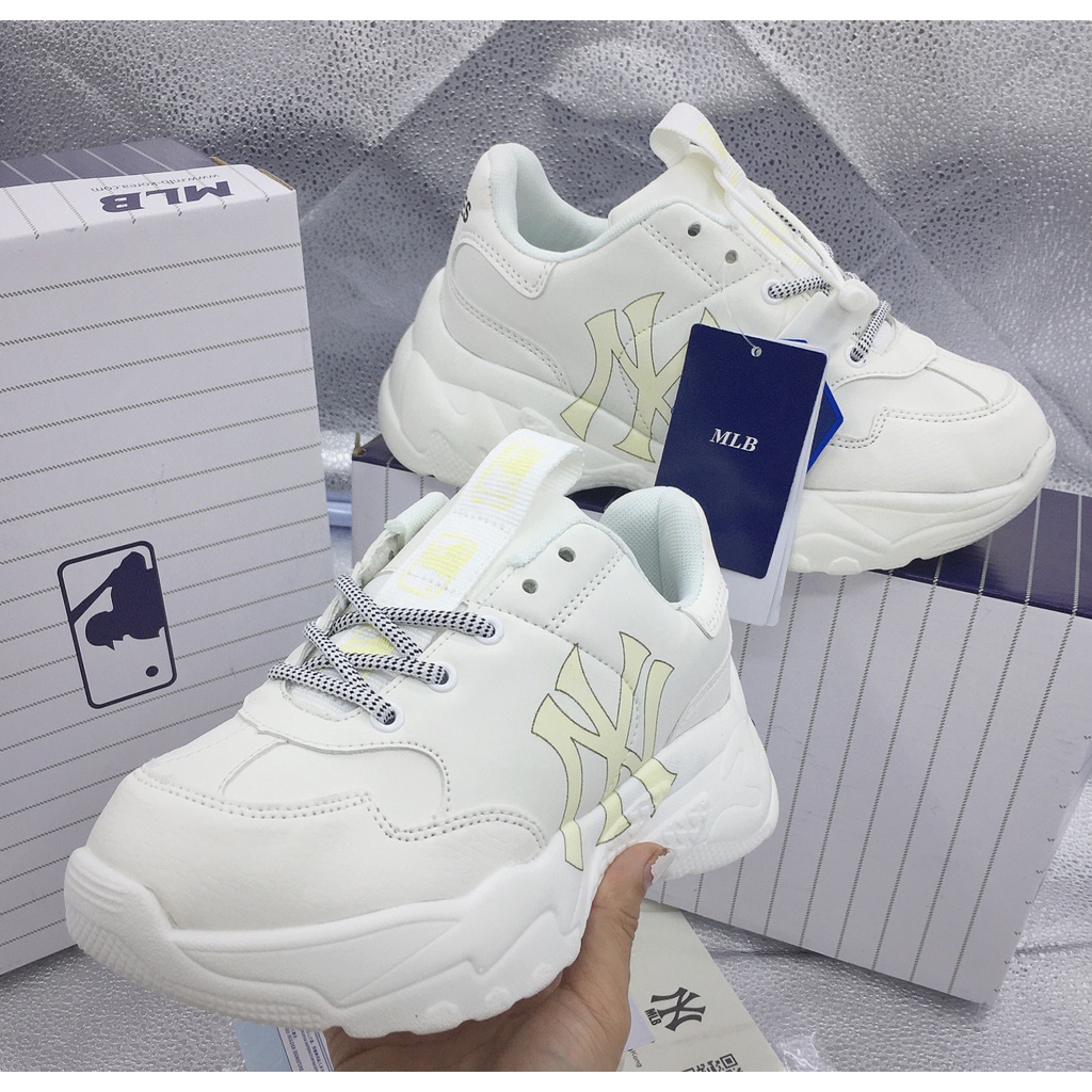 [Freeship+Box+Bill] giày sneaker 𝐌𝐋𝐁 NY Vàng nam nữ, Giày Thể Thao Tăng Chiều Cao 𝐌𝐋𝐁 NY Vàng Hot Nhất 2021 bản đẹp