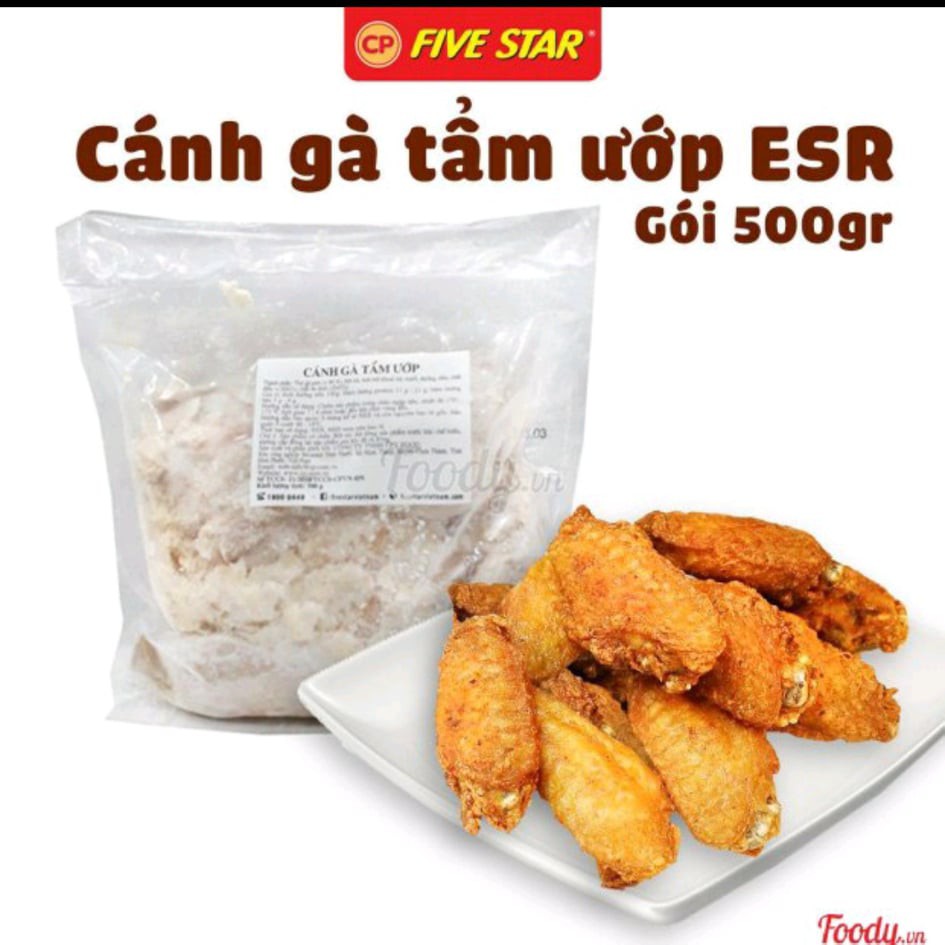 Cánh gà tẩm chiên giòn 500g