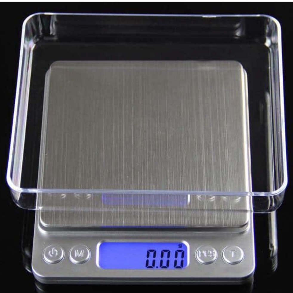 Cân Tiểu Ly mini điện tử định lượng 0.01g - 3kg i2000 độ chính xác cao Làm Bánh Cân tiểu ly 3kg cao cấp Thép Không Gỉ