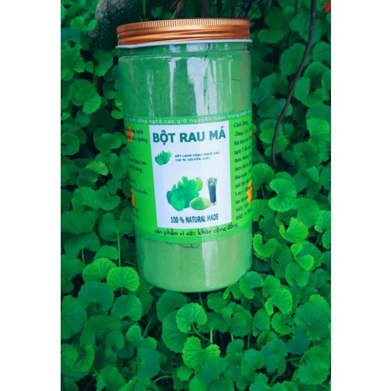 bột rau má