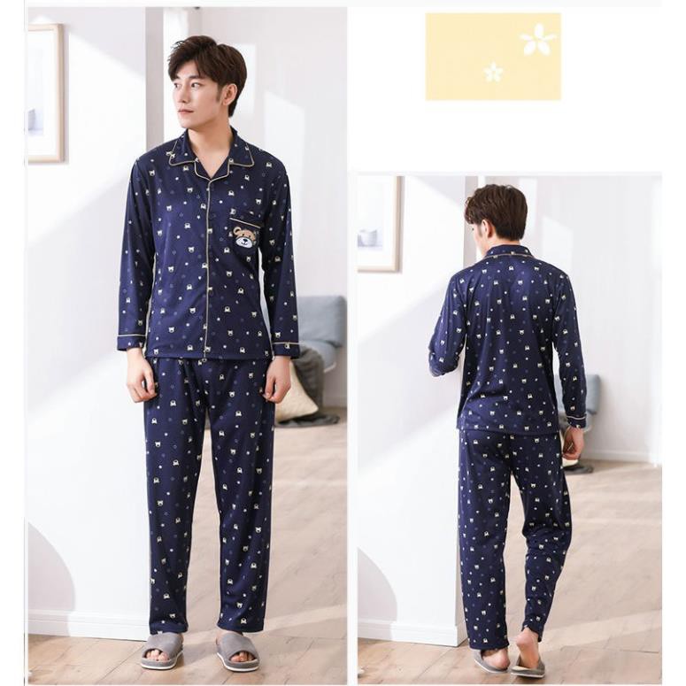 Bộ đồ ngủ pyjama nam 2018 Hàn Quốc cao cấp 109 new ⚡ *