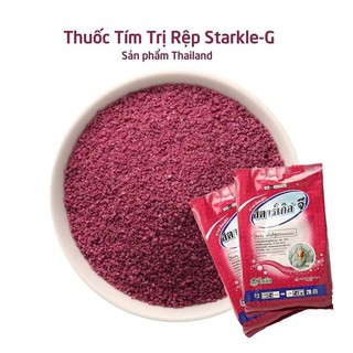 Thuốc tím trị rệp sáp trên xương rồng, sen đá