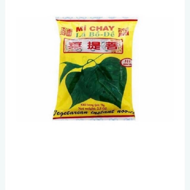 Combo 10 gói mì chay lá Bồ đề