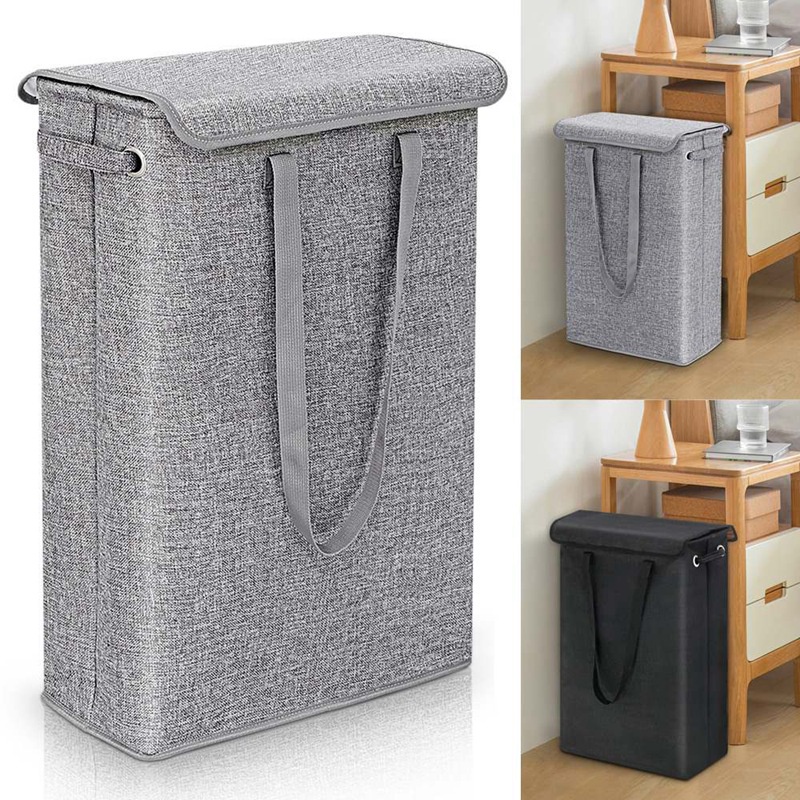 Giỏ Đựng Đồ Giặt Có Nắp Đậy Có Thể Gấp Gọn Tiện Dụng