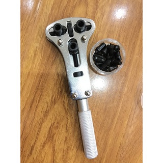 Bộ dụng cụ mở đáy đồng hồ 3 chấu kèm hộp đầu thay,mở lắp đáy đồng hồ tiện lợi