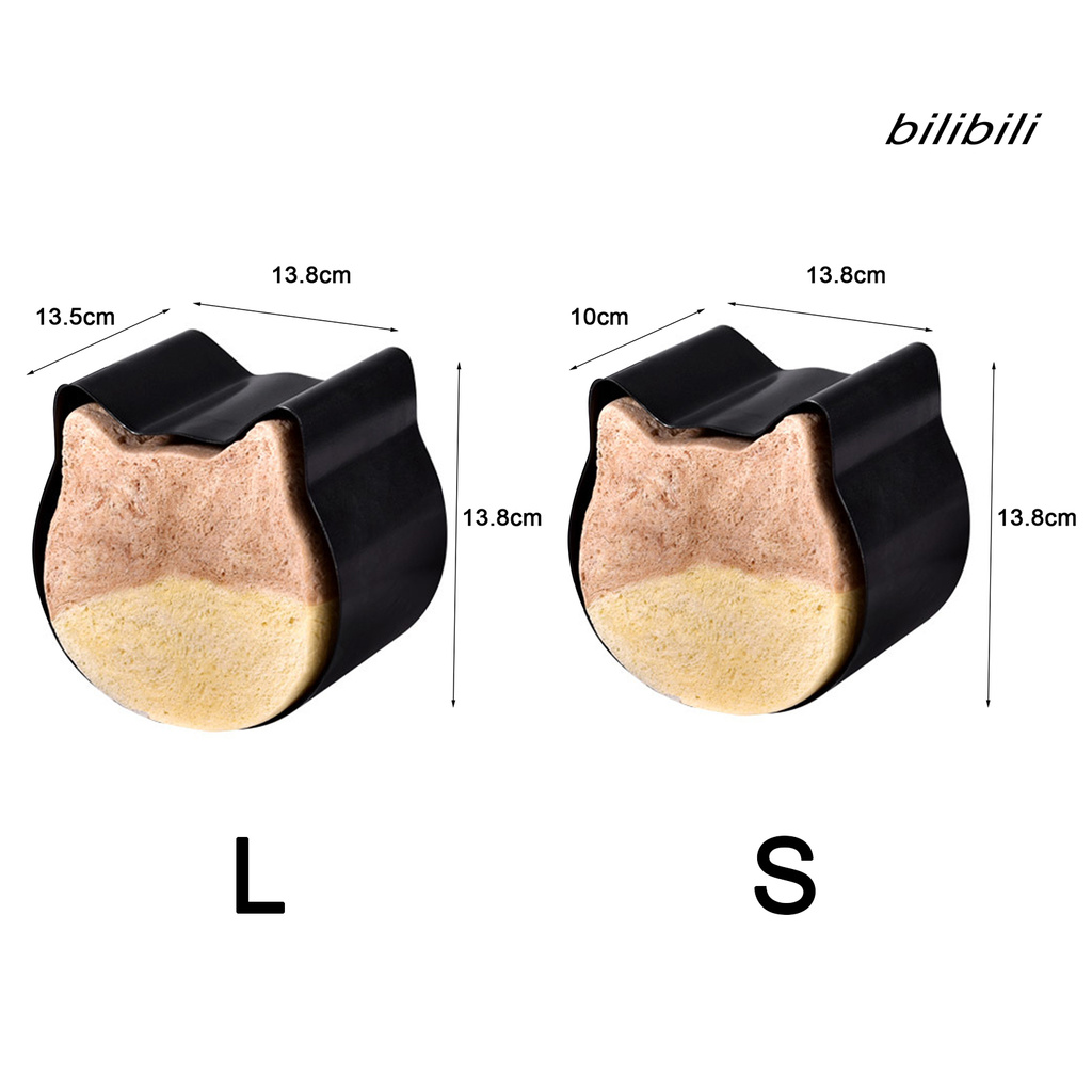 Khuôn Làm Bánh Mì Nướng Hình Mèo Đáng Yêu Bằng Nhôm Không Dính Tiện Dụng