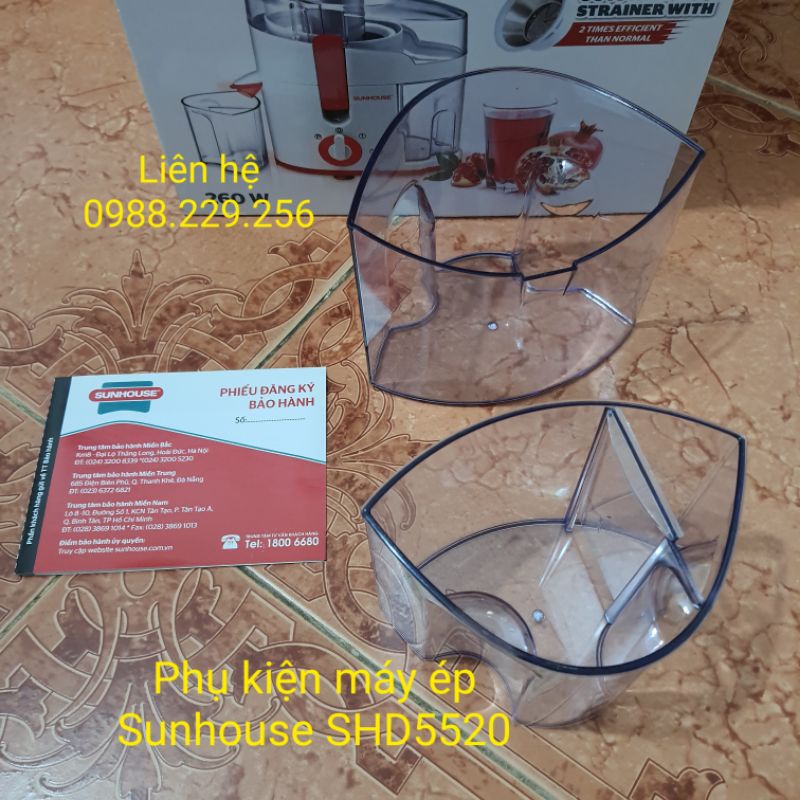 Phụ kiện máy ép sunhouse SHD5520