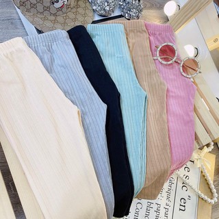 Quần legging len gân xuất hàn cho bé