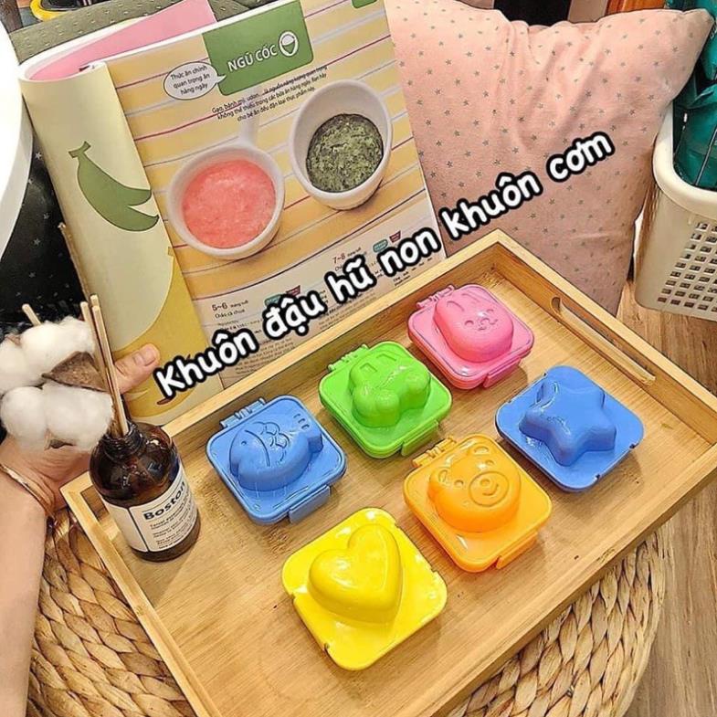 Khuôn Beto, khuôn đậu hũ non, khuôn làm bánh và tạo hình cơm cho bé