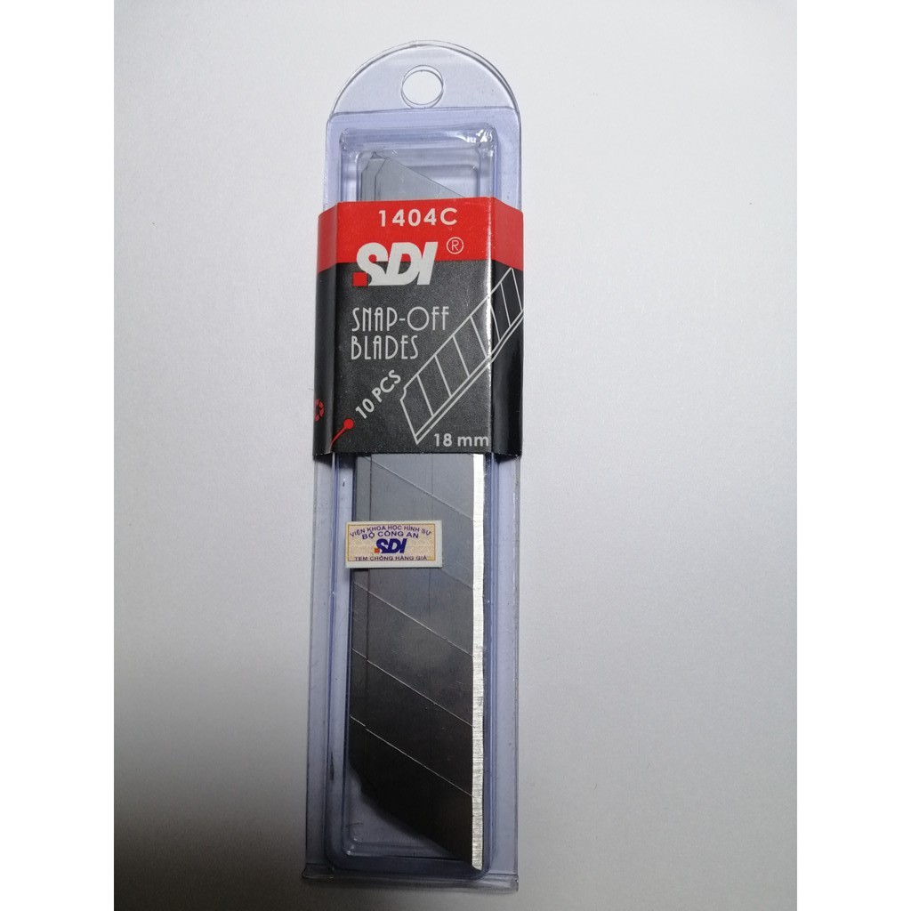 Lưỡi dao rọc giấy 18mm SDI 1404C