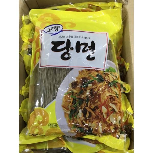&lt;HOT&gt; Miến Khoai Lang Gogi Hàn Quốc 1kg siêu dai ngon Sỉ Từ 55k