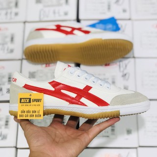 [Freeship]Giày Bata Chính Hãng Warrior Siêu Phủi Trắng Viền Đỏ