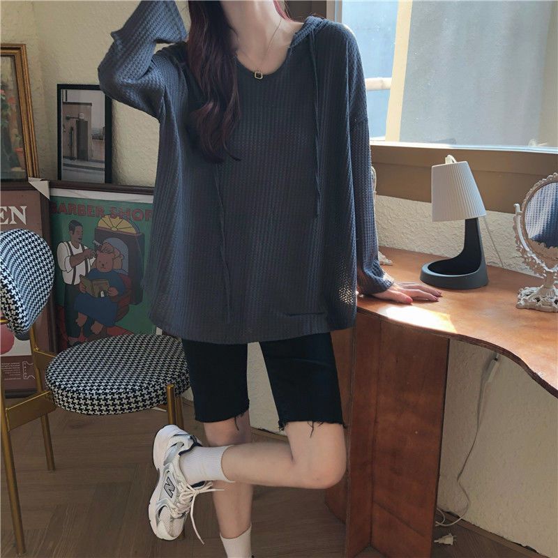 Áo Thun Nữ Tay Dài Oversize Form Rộng Hàn Quốc