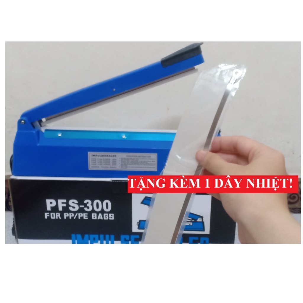 MÁY HÀN MIỆNG TÚI PFS-300 MM NHƯẠ| MÁY ÉP MIỆNG TÚI 30 CM NHỰA| Máy Hàn Miệng Túi 30cm Nhựa| máy cắt ép màng co