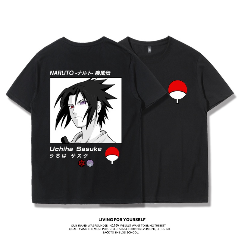 HOT🔥 Áo Phông Naruto Hinata Uchiha Sasuke Itachi Kakashi anime manga mẫu mới cực chât