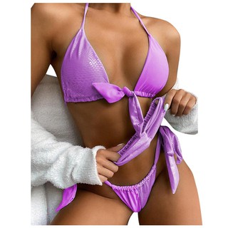 Bikini Phối Nơ Có Đệm Mút Gợi Cảm