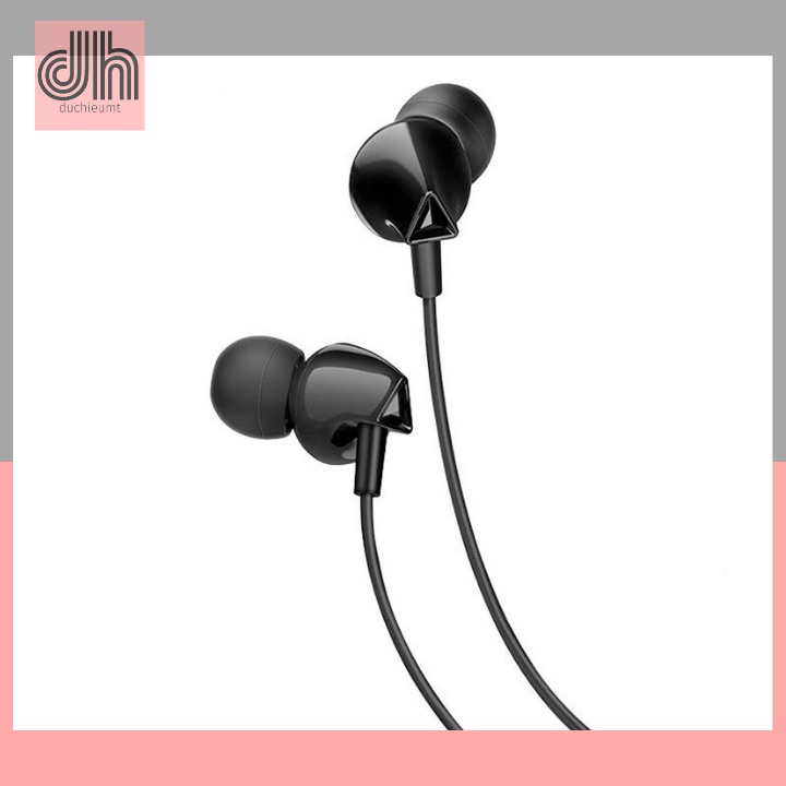 Tai nghe có dây jack 3.5mm cho điện thoại máy tính bảng Hoco M60