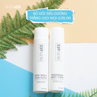 BỘ ĐÔI KEM DƯỠNG DA KHÓA TRẮNG NGÀY - ĐÊM SKIN AEC