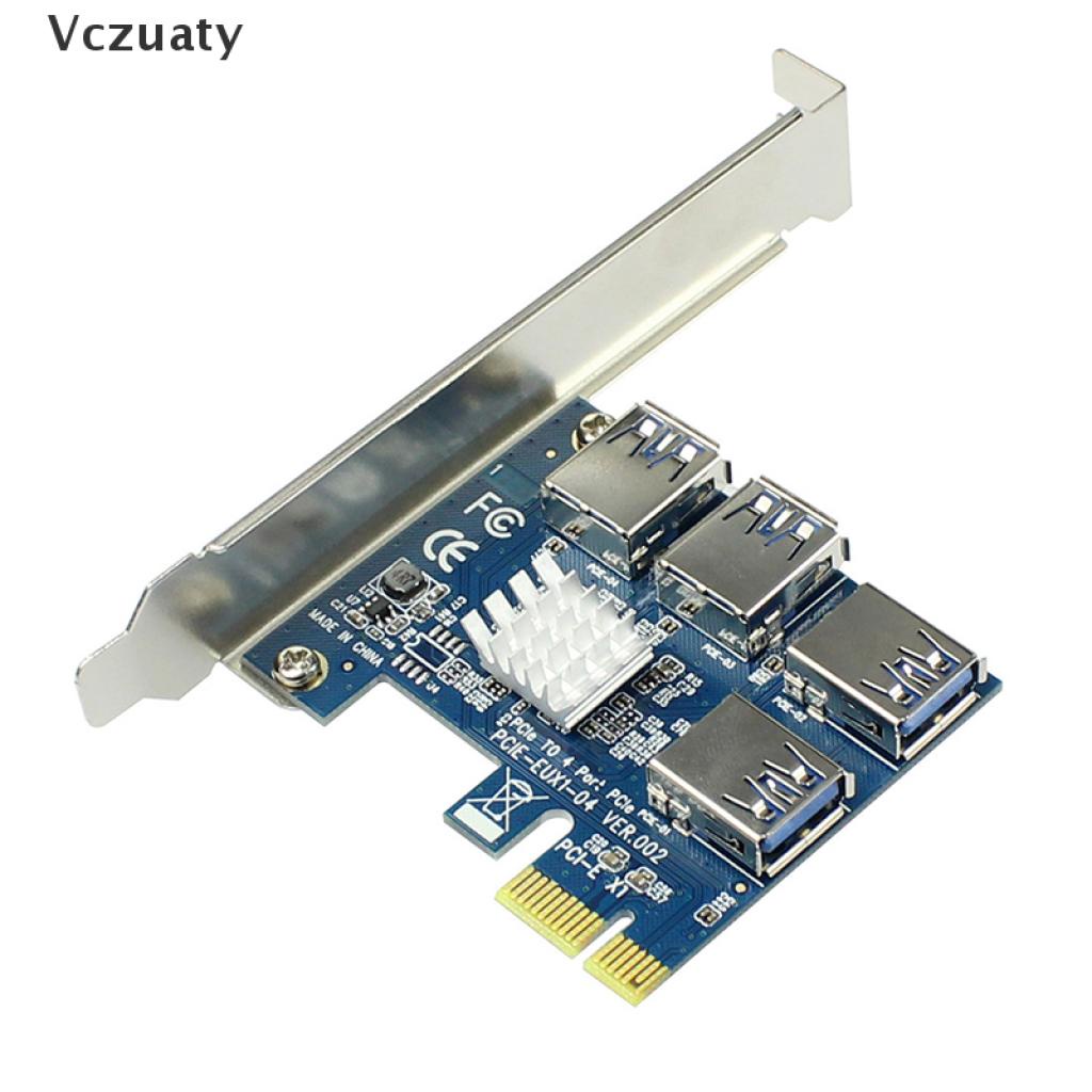 Card Chuyển Đổi Pci-E 1x Sang 4 Pci-E 16x Khe Cắm Pci-E 1x | BigBuy360 - bigbuy360.vn
