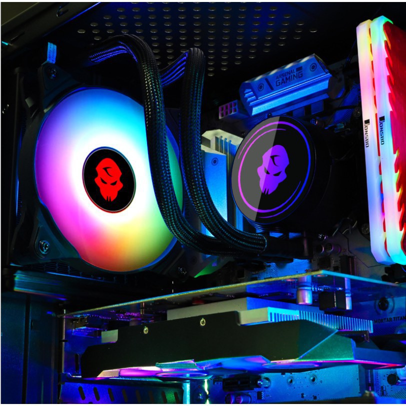 Tản Nhiệt Nước All in One Coolmoon ICEMOON 240 RGB - Hỗ Trợ All CPU