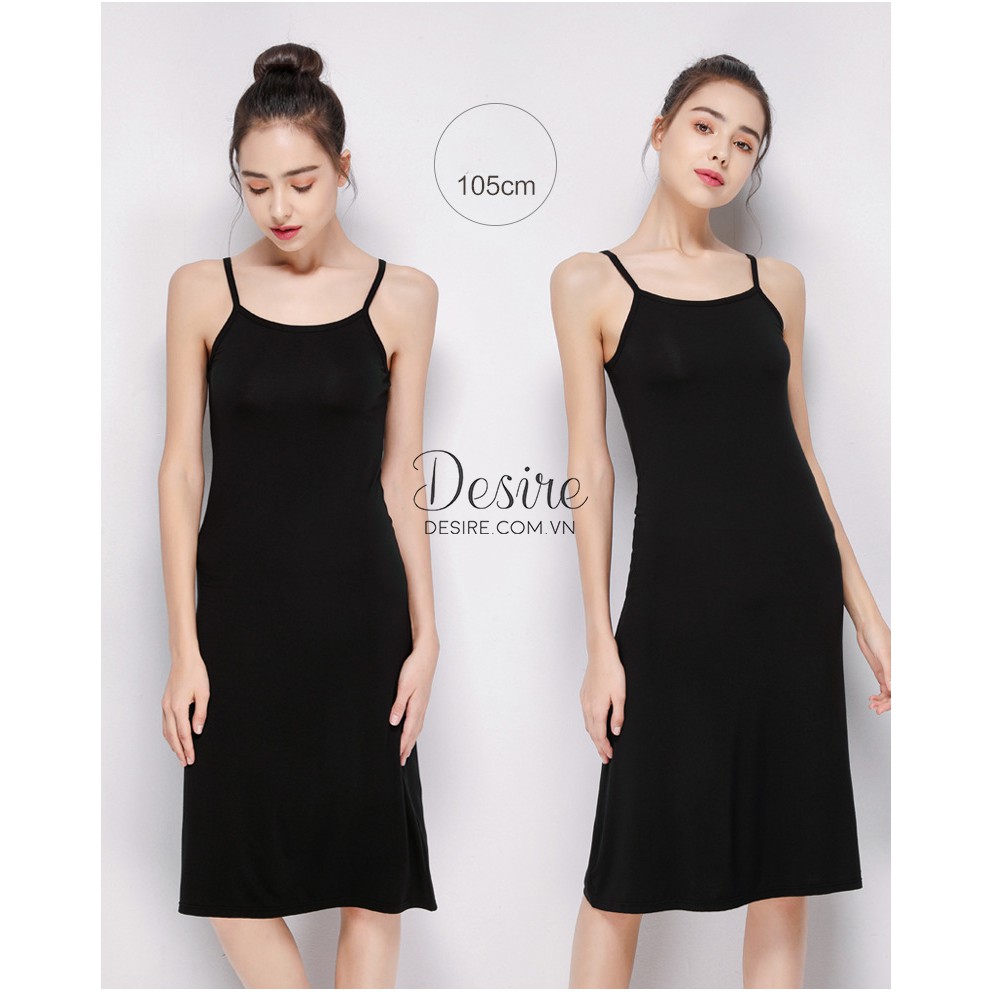 [Kèm video] Váy/Đầm hai dây thun - Váy mặc lót thun cotton siêu mịn mát cho mùa hè | BigBuy360 - bigbuy360.vn