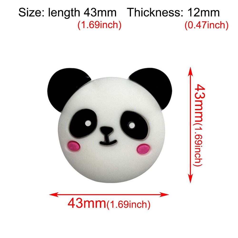 Bộ 2 Miếng Dán Tường Mềm Chặn Cửa Chống Va Chạm Hình Động Vật Dễ Thương