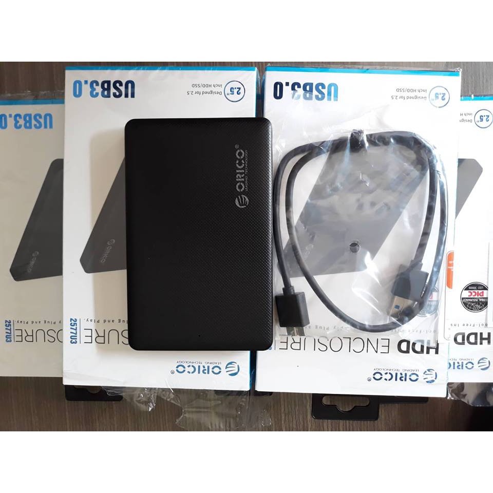 Box HDD 2.5 Orico 2599US3 USB 3.0,Hộp đựng ổ cứng chính hãng.