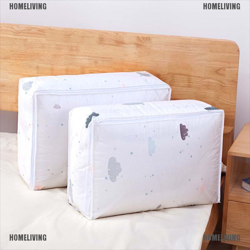Túi Đựng Chăn Mền / Gối Hình Chim Hồng Hạc Tiện Dụng Cho Gia Đình