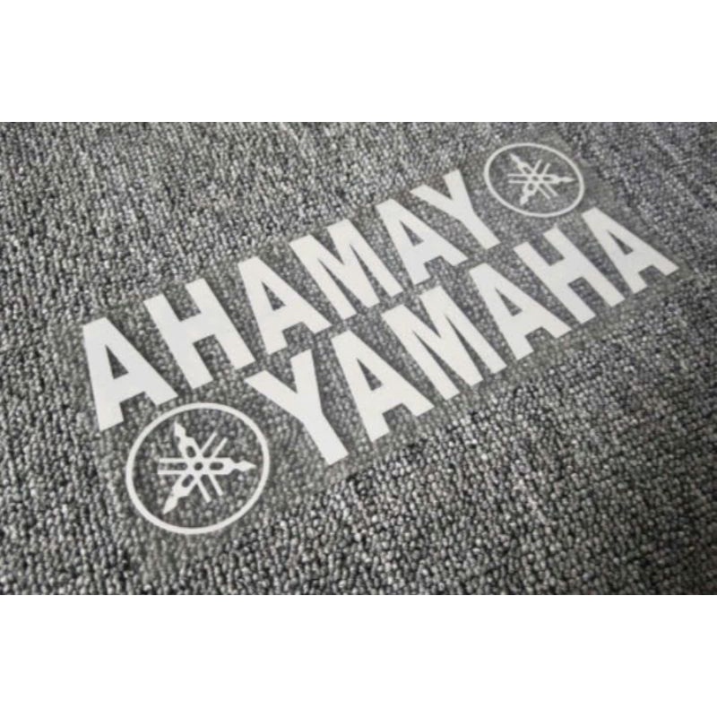 Tem xe Yamaha chất liệu decal cắt theo yêu cầu có nhiều màu