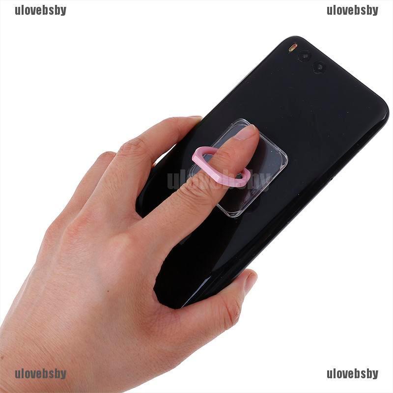 Nhẫn Đỡ Điện Thoại Trong Suốt Xoay 360 Độ | BigBuy360 - bigbuy360.vn