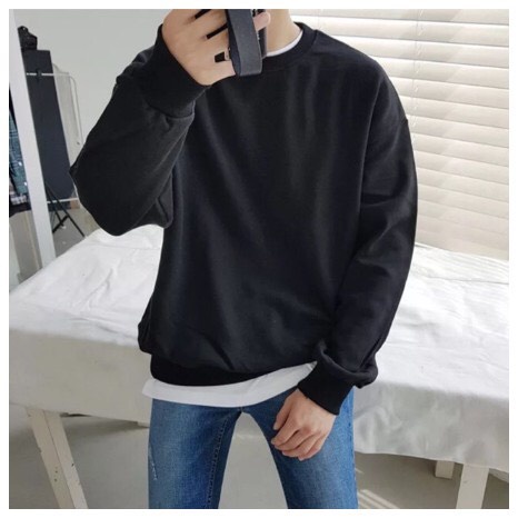 Áo Sweater Chất Nỉ Ấm form to 38-105kg cho nam nữ phong cách tối giản, dễ phối đồ