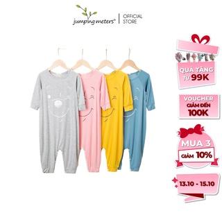Bộ body bé trai bé gái dài tay in hình chính hãng Jumping Meters BD2 cao cấp