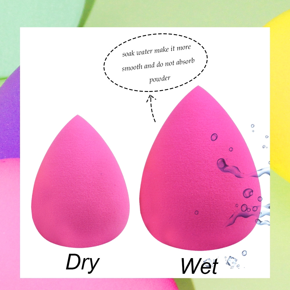 Set 6 bông mút trang điểm tán kem nền chuyên nghiệp tiện dụng | BigBuy360 - bigbuy360.vn