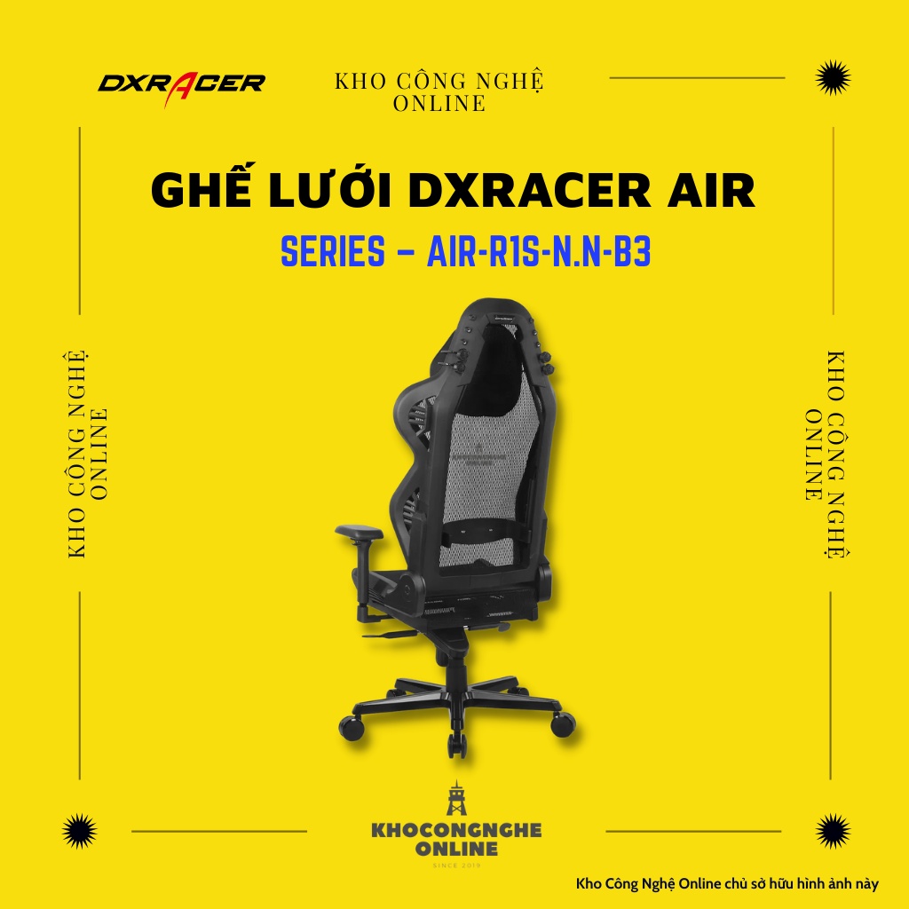 Ghế lưới DXRacer AIR series – AIR-R1S-N.N-B3 (AIR/D7200/N)