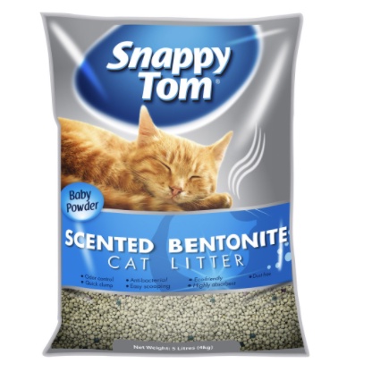 Cát vệ sinh cho mèo Snappy Tom - túi 5 lít