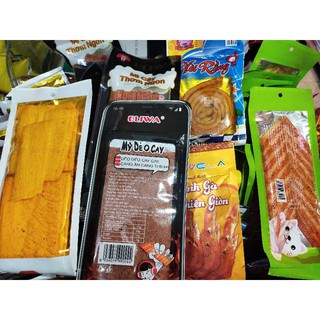Mỳ cay, cánh gà, nem tôm,.. 25gram