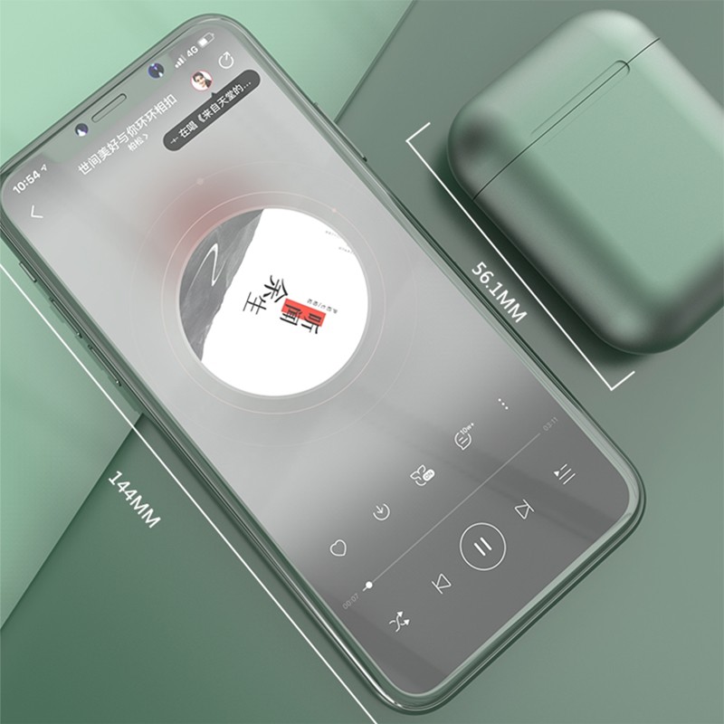 【COD】Tai nghe bluetooth không dây Inpods i12 TWS điều khiển cảm biến âm thanh HIFI cho Android iOS