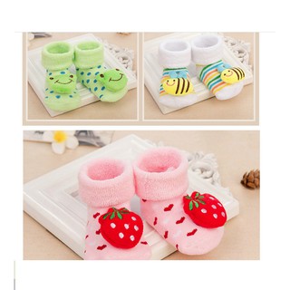 Tất len 3D hình thú ngộ nghĩnh cho bé