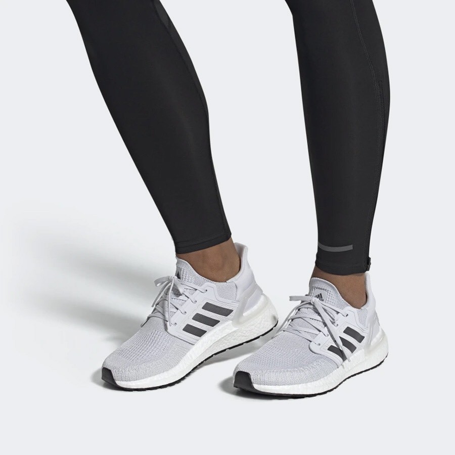 Giày Nam Adidas Chính Hãng 💙FREESHIP💙Adidas Ultraboost 20 Dash Grey - Giày Chạy Bộ Tập Gym Chuẩn Auth - Simple Sneaker