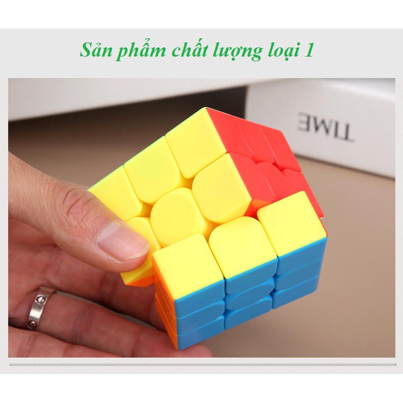 {Loại 1} Rubik 3x3x3 - Hàng chất lượng, xoay trơn, bền