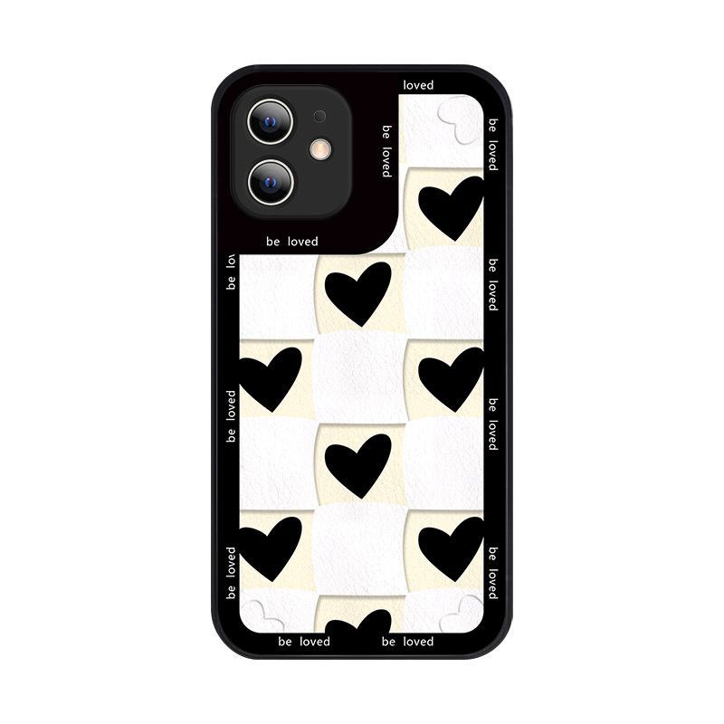Ốp Điện Thoại Trong Suốt Họa Tiết Cặp Đôi Cho iphone 13 12 11 Pro MAX XS XR 8plus 12pro12 Pro MAX 7 8 Plus X XS XR XS MAX